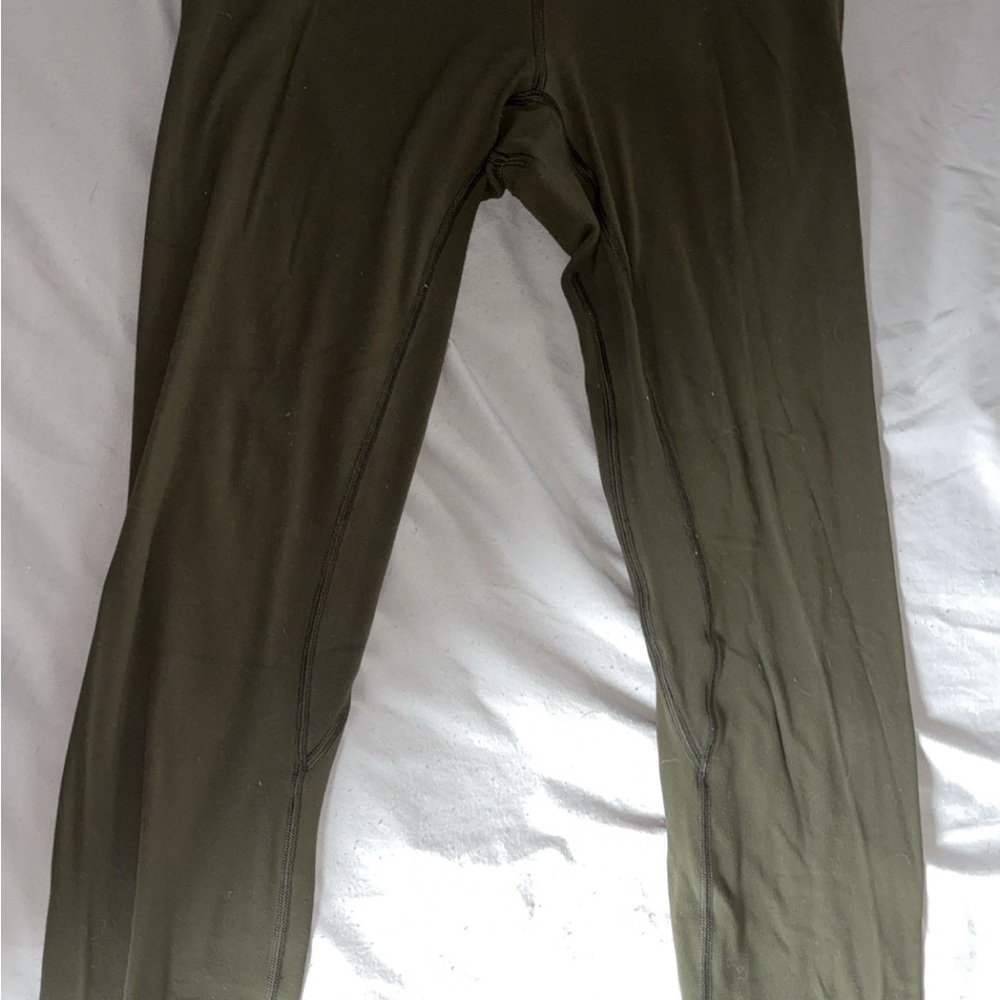lululemon athletica Olive Green Leggings